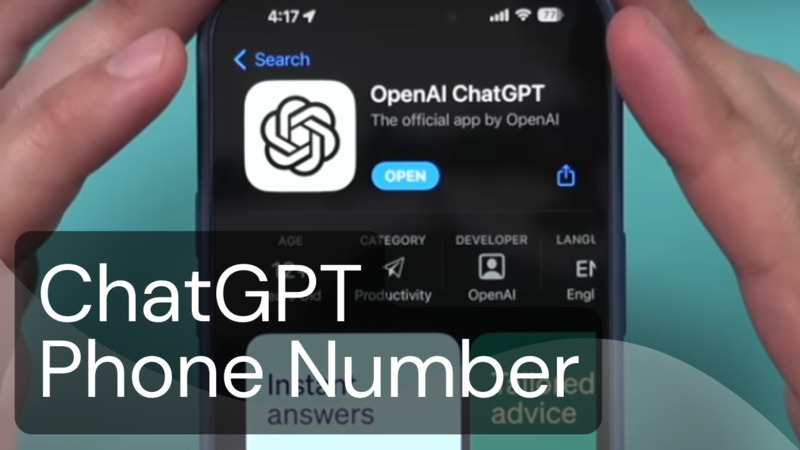 ChatGPT Phone Number